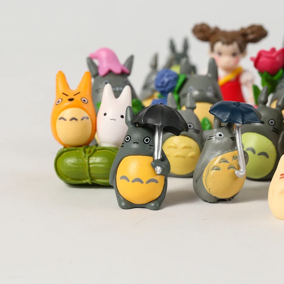 Totoro Miniature PVC Figure Collection Set - 30pc