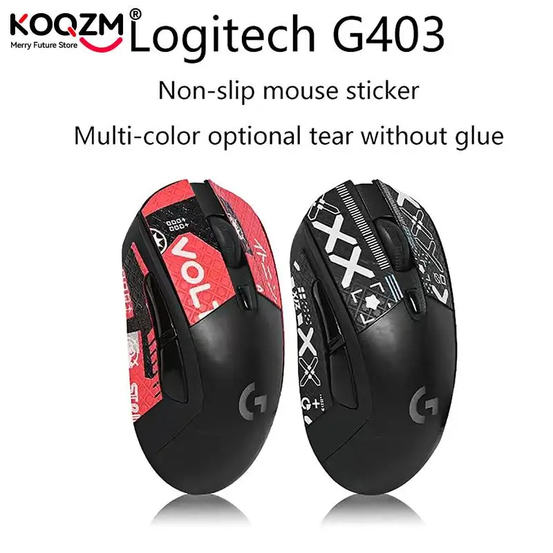 Fita Antiderrapante Artesanal do Aperto do Rato Pele do Lagarto Adesivo Absorvente do Suor Apto para Logitech G403 G603 G703 - Imagem 2