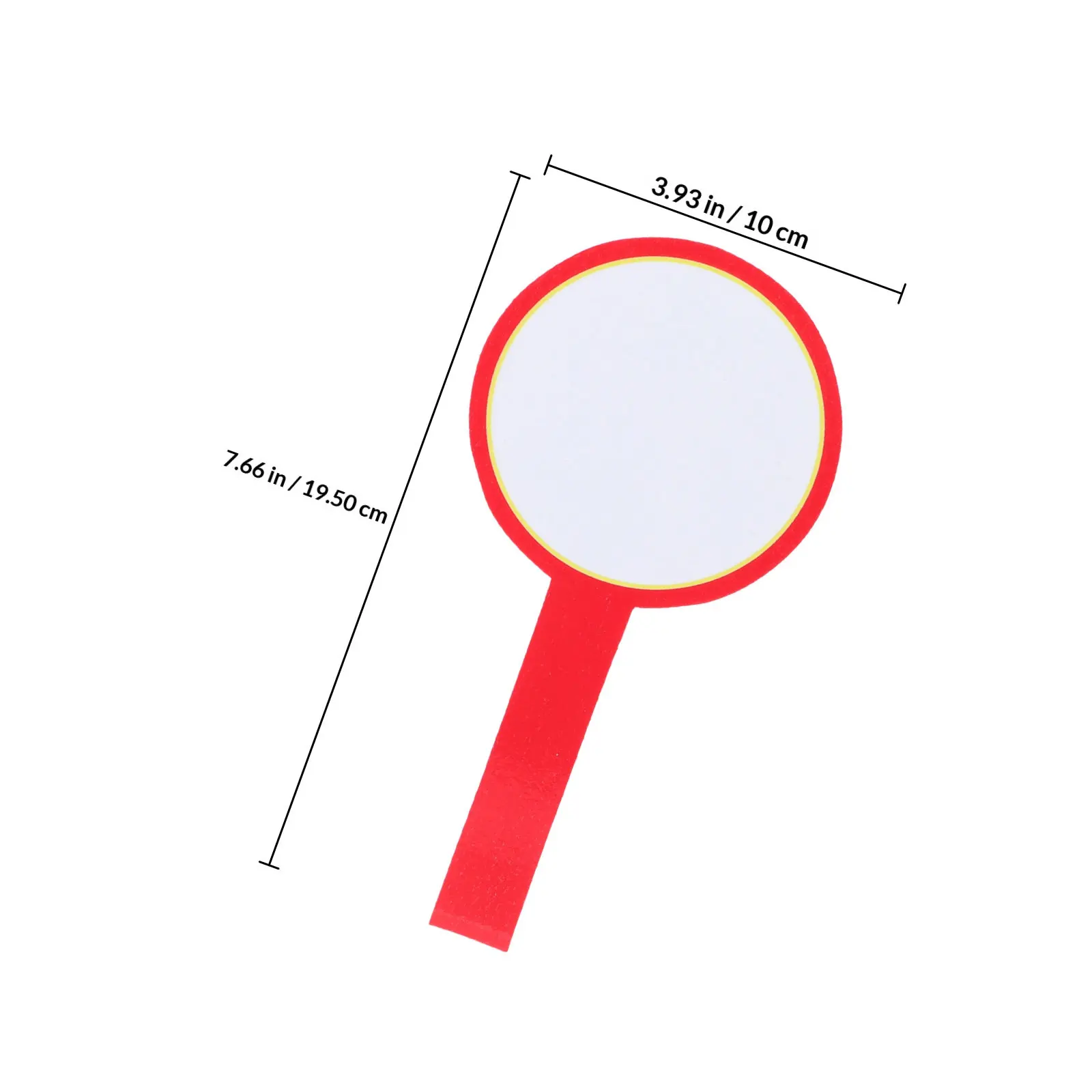 8Pcs 다목적 쓰기 가능 점수판 경매 게임용 휴대용 지울 수 있는 패들 보드 학생 빠른 반응 투표 점수 매기기