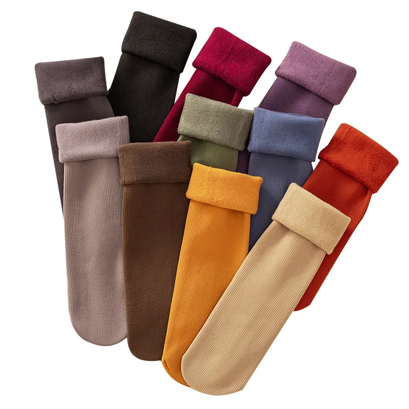 

Socks, Children's Imitation Cashmere Snow Socks, Plush and Thickened Insulation, Versatile Cotton Socks, Floor Socks