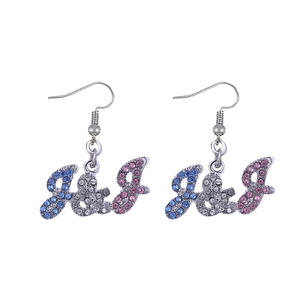 

С 1938 года JJ серьги с буквами участников социальной жизни Джек и Джилл Женские Ювелирные изделия