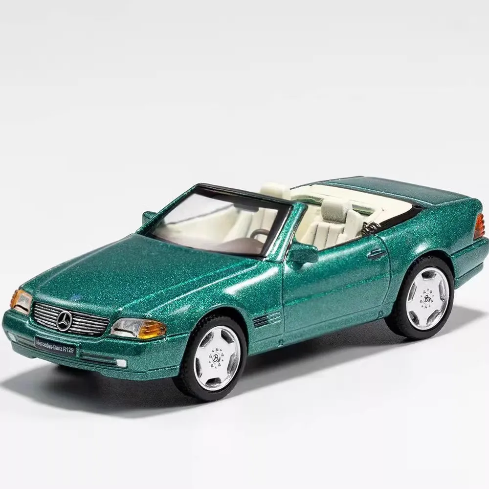 DCT 1/64 Mercedes-Benz SL500 Convertible Sports Car Alloy Toys Motor Vehicle Diecast Metal Model Kids Xmas Gift Toys for Boys 6