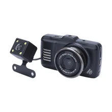 

Dashcam G-Sensor Motion Detection Hd 1080P Front and Rear Wide-Angle Video Camera for Car Dash