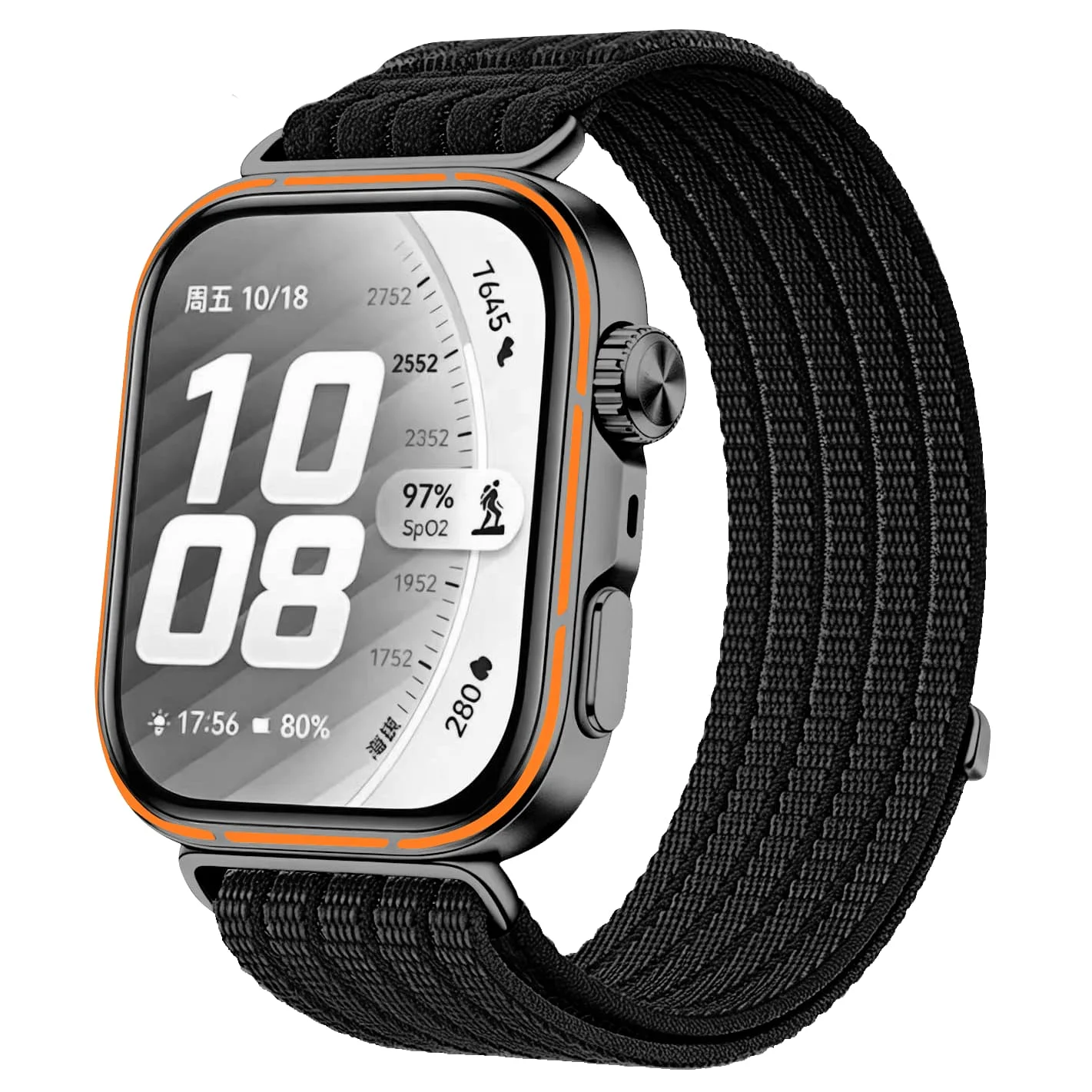 Braided Nylon Strap - Comfortable & Breathable Wristband