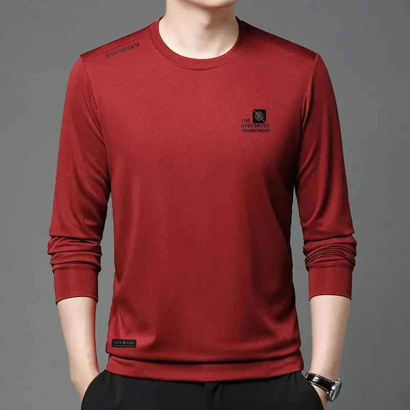 thumbnail image 1 of Nueva camiseta de algodón 100℅ para hombre, cuello redondo, jersey de poliéster de una pieza, sudaderas de manga larga, Emo Luxury 2024 Original Xl, 1 of 5