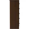 Superior 5-Drawer Chest for Bedroom - Spacious and Stylish Chest of Drawers, Measuring 16"D x 31.5"W x 45.25"H, Espresso Finish 2