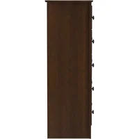 Superior 5-Drawer Chest for Bedroom - Spacious and Stylish Chest of Drawers, Measuring 16"D x 31.5"W x 45.25"H, Espresso Finish 2