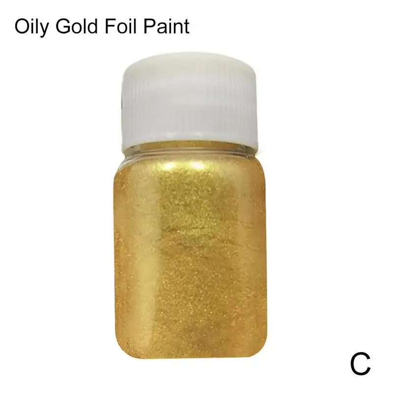 Gold Paint for Wood, All Surfaces, Metal Statue Coloring, Oily, Water