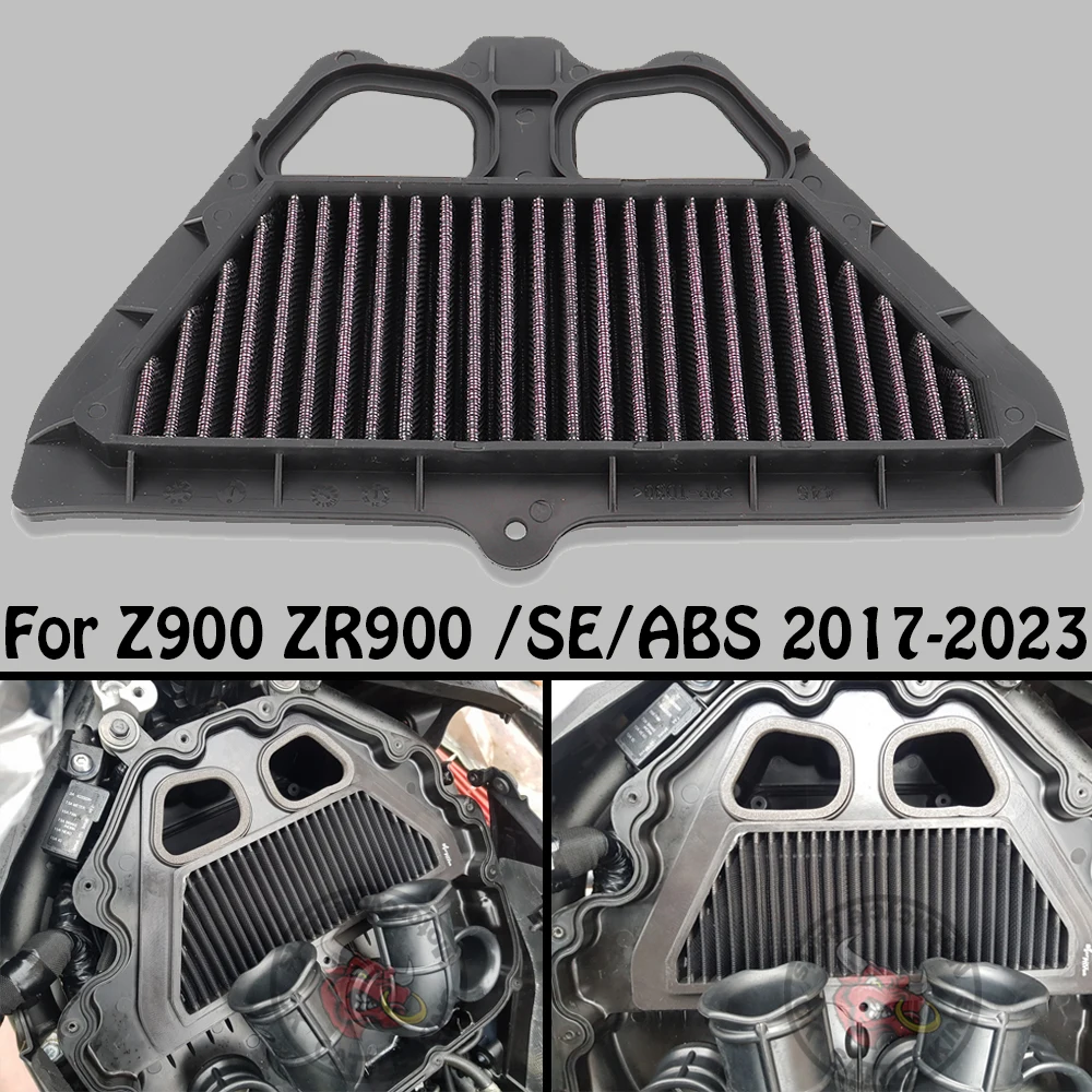 

Z900 ZR900 Air Filter For Kawasaki Z 900 SE/ABS Z900SE Motorcycle Accessories 2023 2022 2021 2020 2019 2018 2017