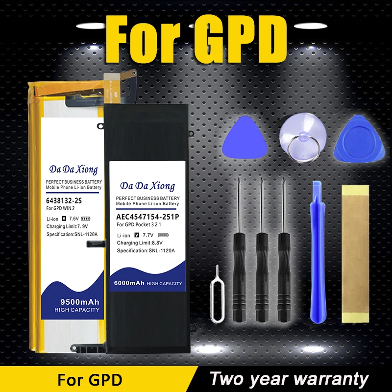 Aec4941107-2S1P Aec4547154-251P 4545165-3S 6438132-2S Batteria Di Alta Qualità Per Notebook Gpd Winmax Win 2 Micropc Pocket 3 2 1