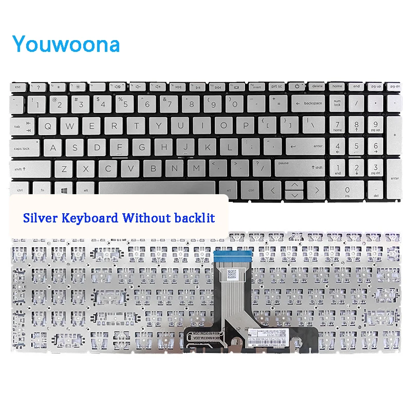 New Original Laptop Keyboard For HP 15-EG 15-EH TPN-Q246 TPN-Q245 15-eg0102TX 15-eg0055nr eg0010/eg0101 15-eg2100TU 15-ER