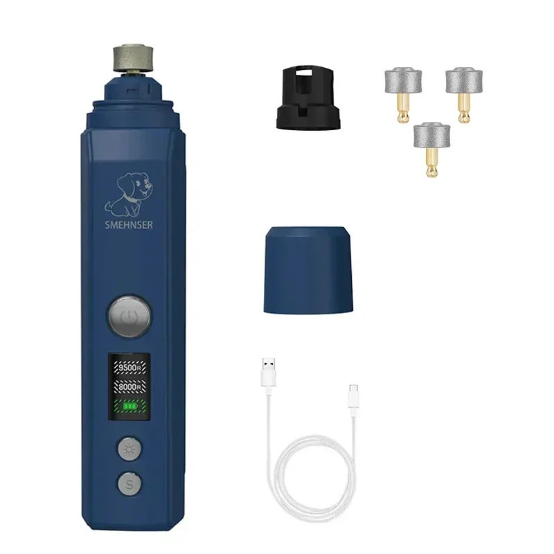 Electric Nail Clippers for Dog Scissors Pets Nail Grinder Grooming Trimmer Nailclippers Pet Products Cutter Grooming Tools