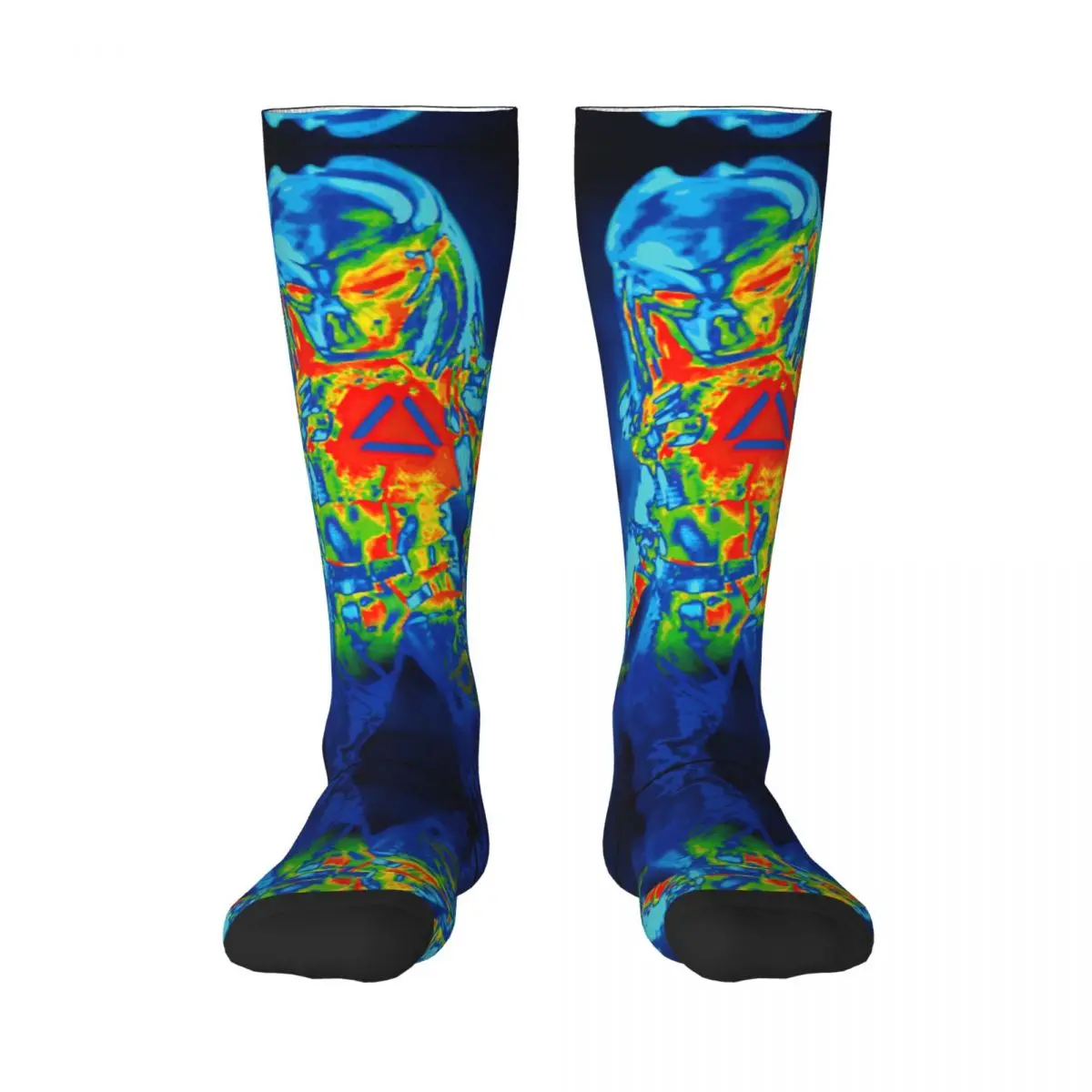 

Hot Sale Predator Movie Alien 30 Adult Stockings Good breathability INS style Elastic Stockings Humor Graphic