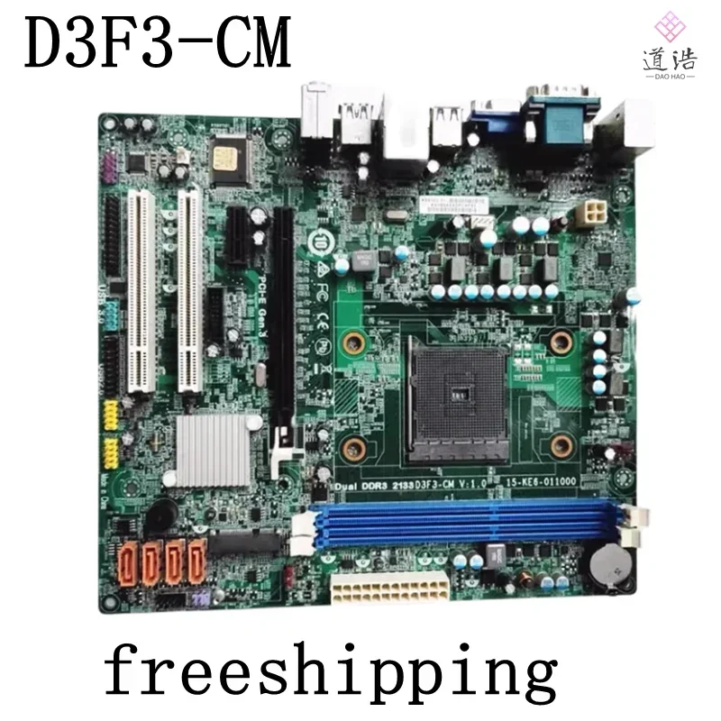 For Tsinghua Tongfang D3F3-CM Motherboard V:1.0 15-KE6-011000 USB3.0 HDMI FM2+ DDR3 Mainboard 4 For Tsinghua Tongfang D3F3-CM Motherboard V:1.0 15-KE6-011000 USB3.0 HDMI FM2+ DDR3 Mainboard - Image 2