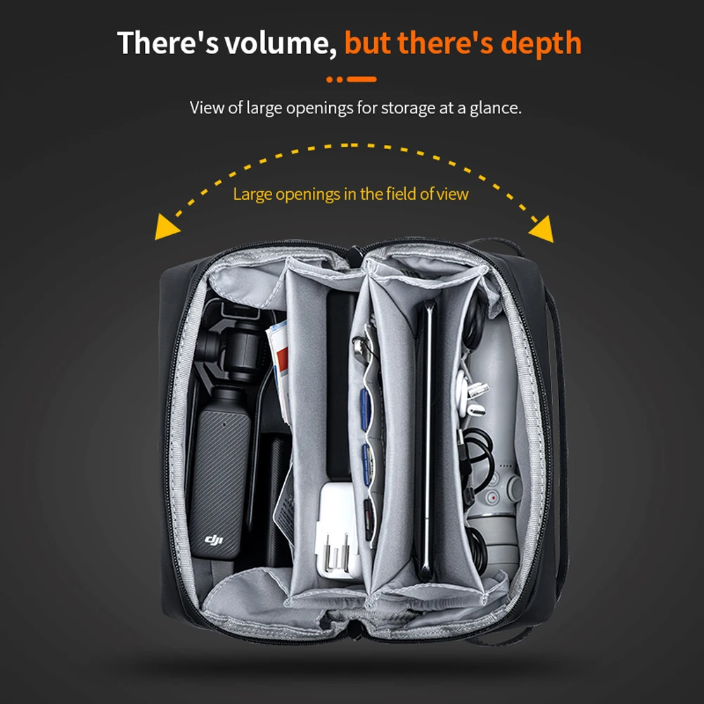 Carrying Bag Waterproof Portable Photography Case Travel Shoulder Bag Handbag for Insta360 X4 Insta360 ACE Pro 2 Insta360 GO 3S