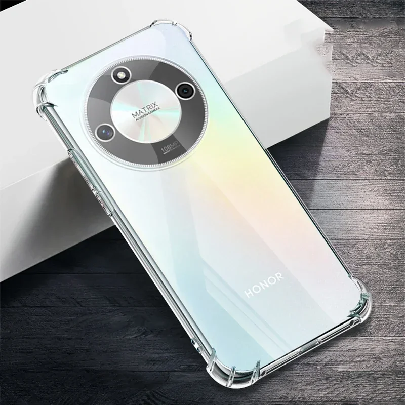 Ultrathin Clear Airbag Anti-Fall Phone Case - 360° Soft Protection Cover