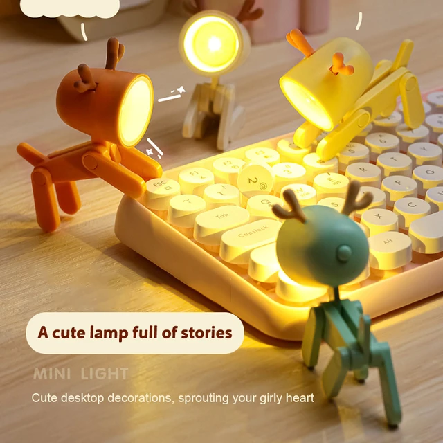 Mini lampe de bureau LED pliante Veilleuses pour enfants