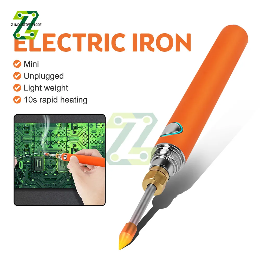 

Wireless Soldering Iron Rechargeable Soldering Iron USB Soldering Iron 510 Interface Soldering Iron Tip Wireless Soldering Iron