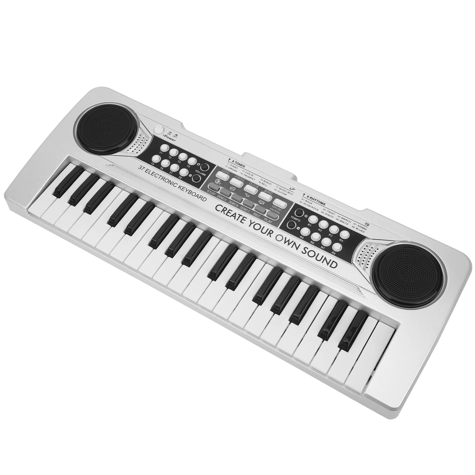 1Pc Electronic Keyboard 37 Piano Keys Children Toys Musical Instrument with Microphone