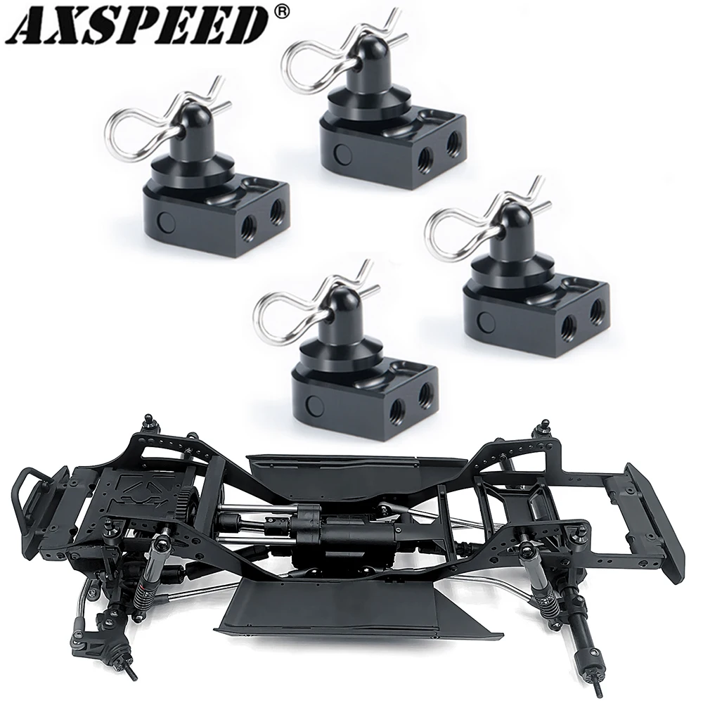 AXSPEED Alu Servohalterung Für Tamiya Lunchbox - Stabil & Einfach Montiert