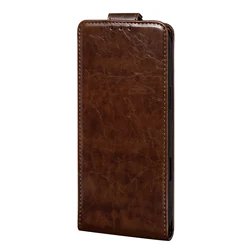 Premium Anti - Scratch Wallet Leather Flip Case with Card Slots for Tecno Pova 3 (Light brown)