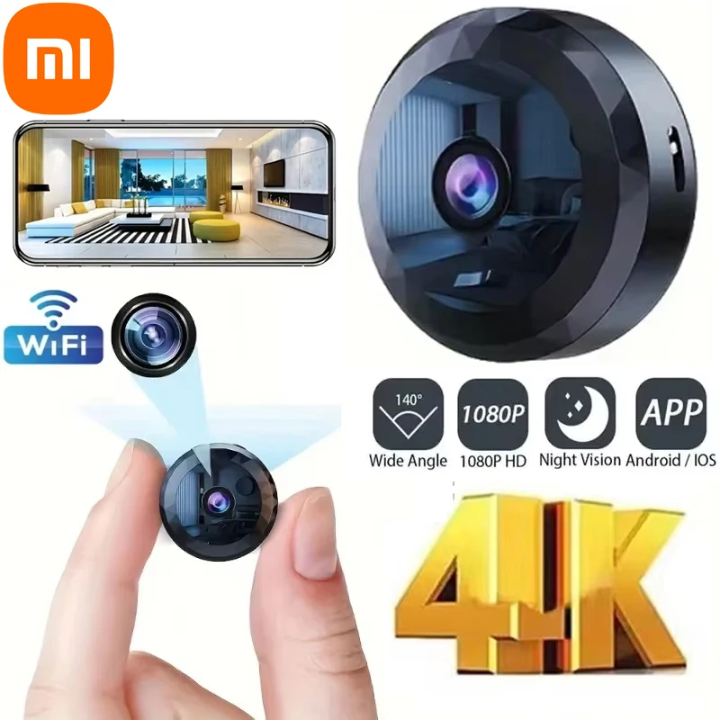 Wireless Camera Xiaomi HD Mini WiFi Remote Intelligent Security Night Version Voice Video Surveillance Camcorder For Home