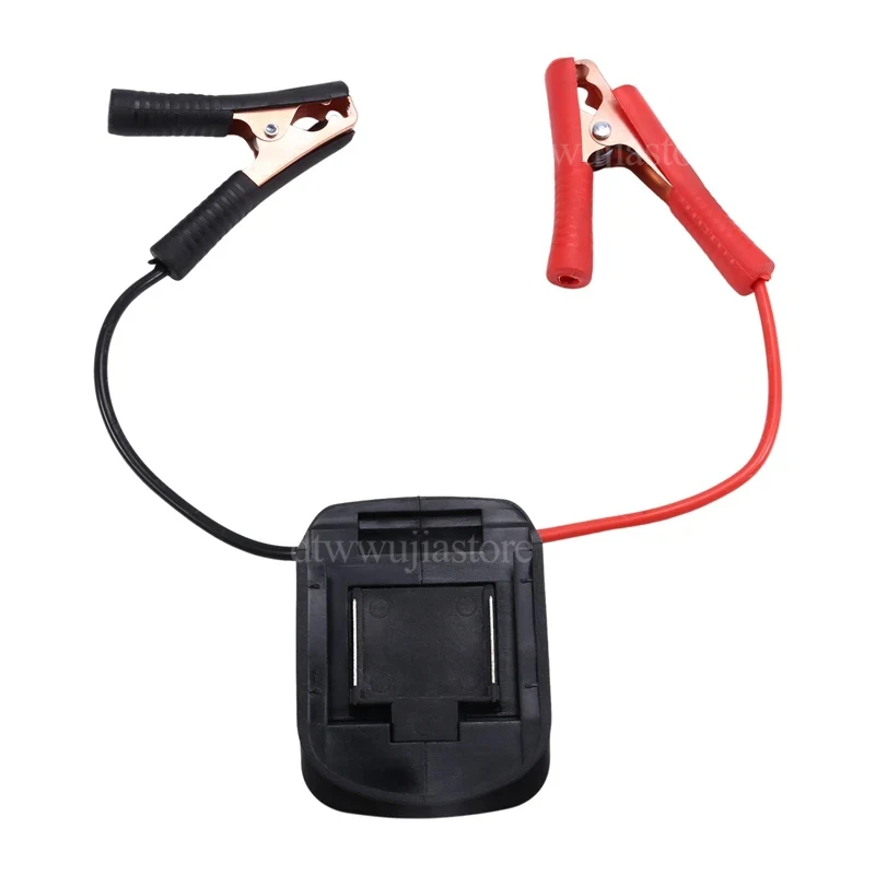 자동차 점프 스타터 어댑터 Makita 18V BL1830 리튬 이온 배터리 LED 조명 2USB 보조베터리 용 자동차 비상 시작 전원 공급 장치