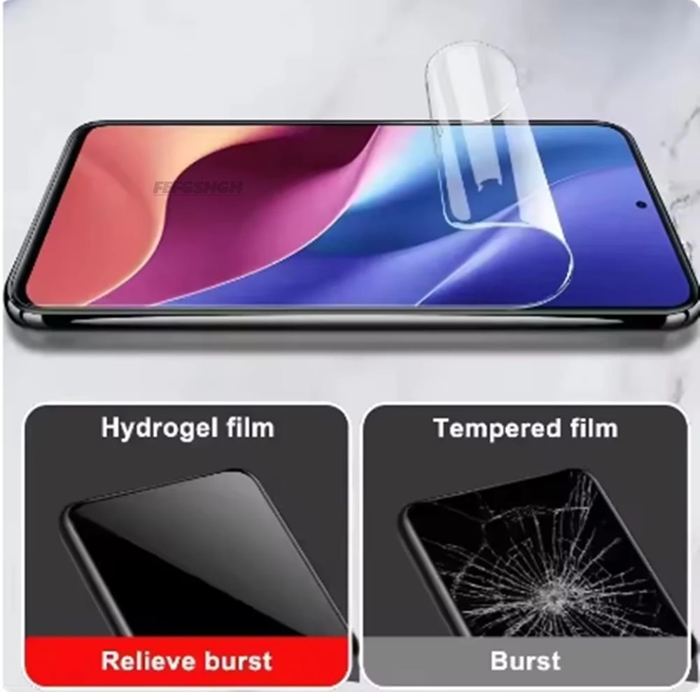 Multi-Device Hydraulic Soft Hydrogel Screen Protector Film Cover
