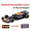 Bburago 1:43 2022 RB18 Red Bull F1 Racing Formula Car Static Simulation Diecast Alloy Model Car 1