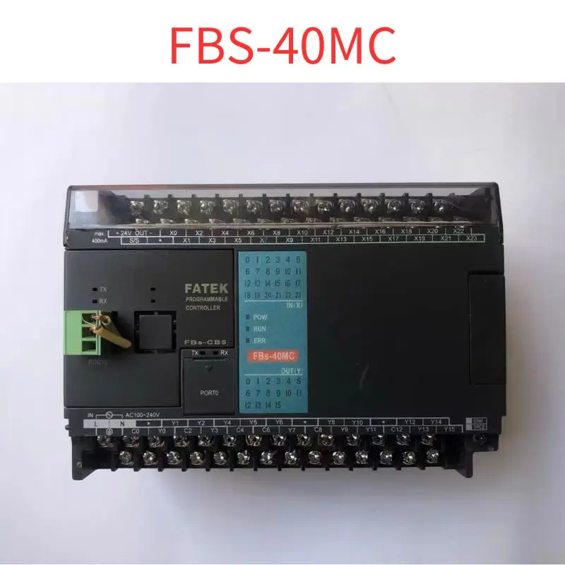

Used FBS-40MC PLC programmable controller tested ok