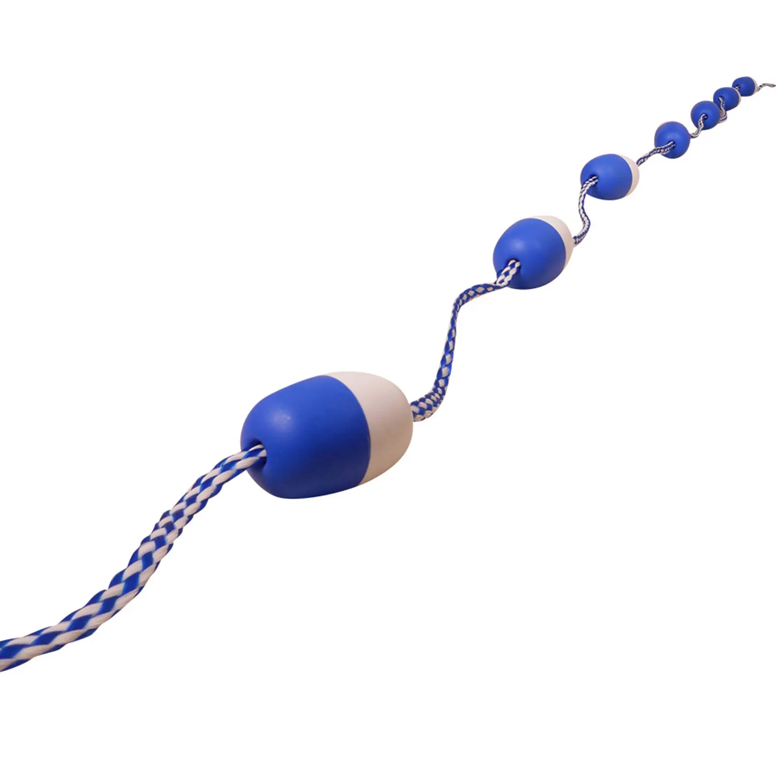 5.5m Swimming Pool Safety Separation Line with 11 Floats & 2 Hooks Swimming Pool Lane Line Rope Accessories