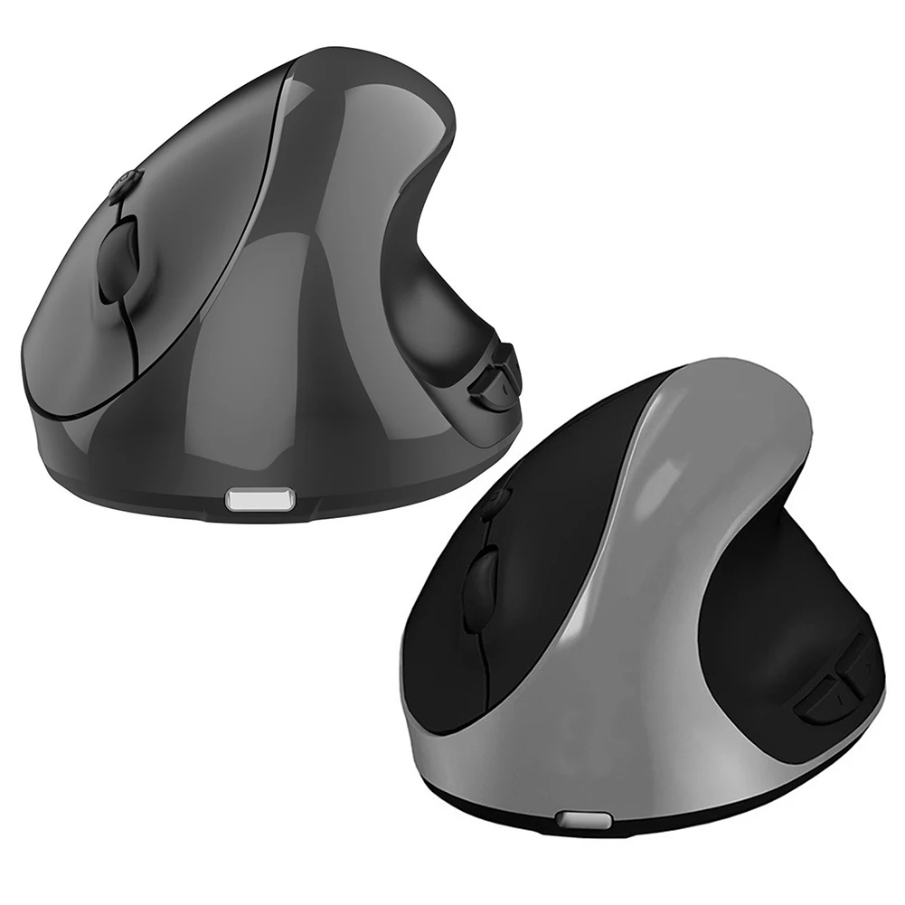 2.4G Vertical Wireless Mouse Rechargeable Vertical Mouse 6 Buttons Laptops Computer PC Mice for Laptop Laptop PC MacBook Windows