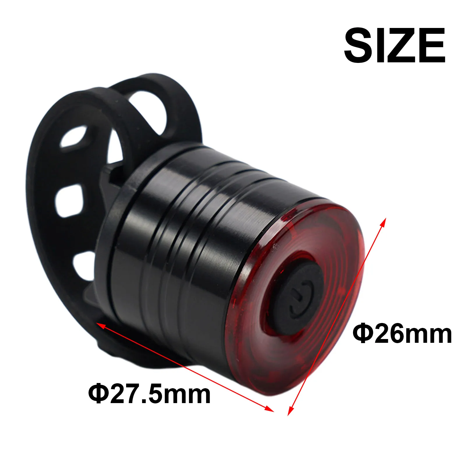 

Durable High Quality Material Bicycle Front Rear Lights Bicycle White Button Battery Life Waterproof For Bicycles