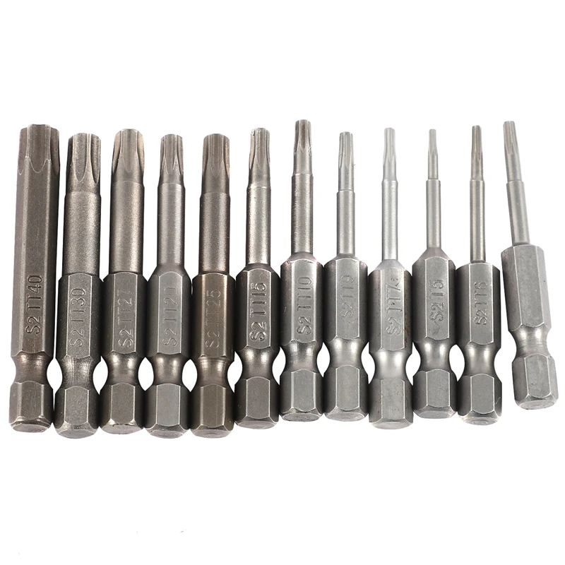 

12-Piece Bit Screwdriver Set With Magnetic Alloy Steel Screwdriver Bit Adapter