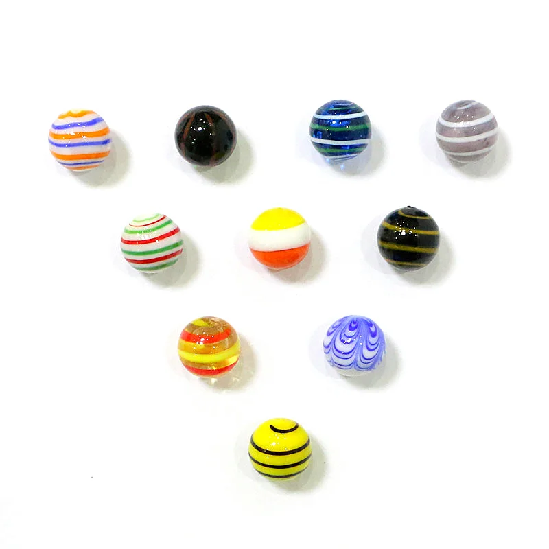 Billes De Verre De Murano Colorées, 5 Pièces, Différents Styles, Ornement  Artisanal, Perles Parent-enfant, Jeu, Jouets Pinball Pat Pour Enfants -  Figurines Et Miniatures - AliExpress