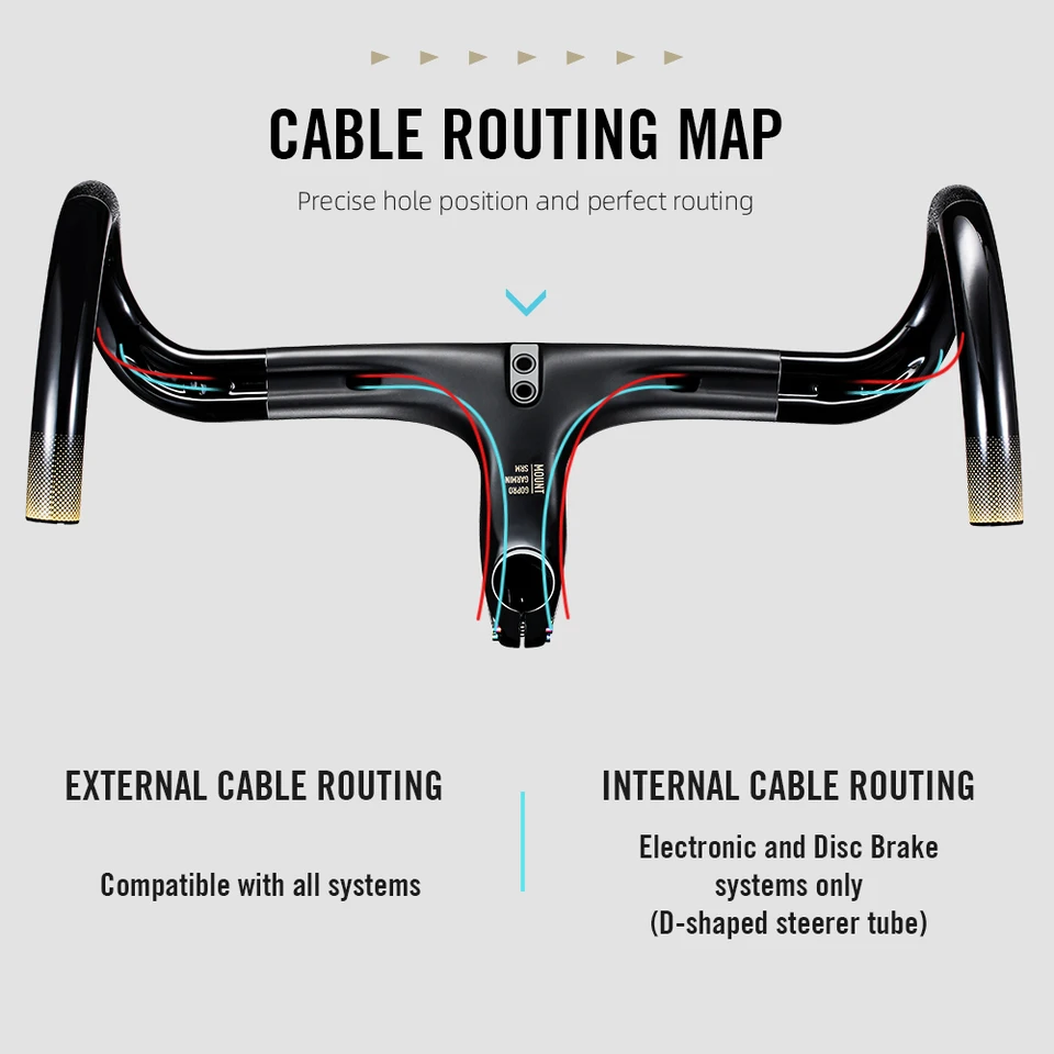 Handlebar Inner Cable Bike Road Bike Handlebar Cable Routing Full Internal  Cable Routing Sale