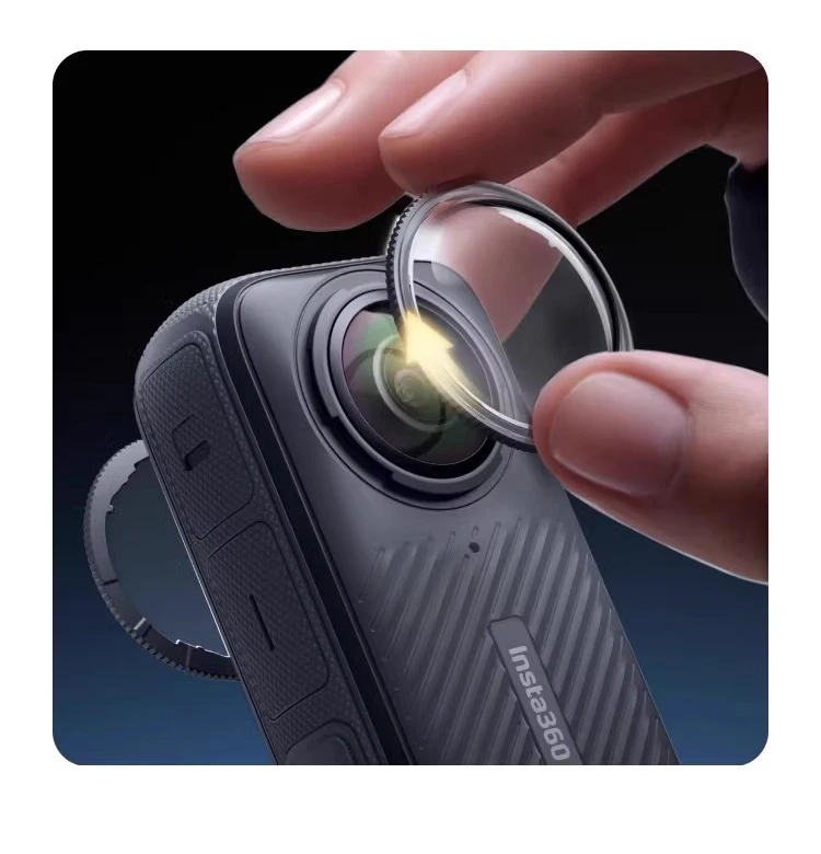 Insta360 X4 Objectif Protection UV Verre Optique - Accessoires Caméra Action