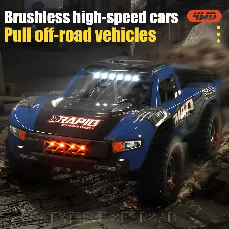 JJRC Q130 High Speed Rc Car Off Road Climbing Truck Brushless Motor Remote Control Racing Model Adult Gift Children Toys 5