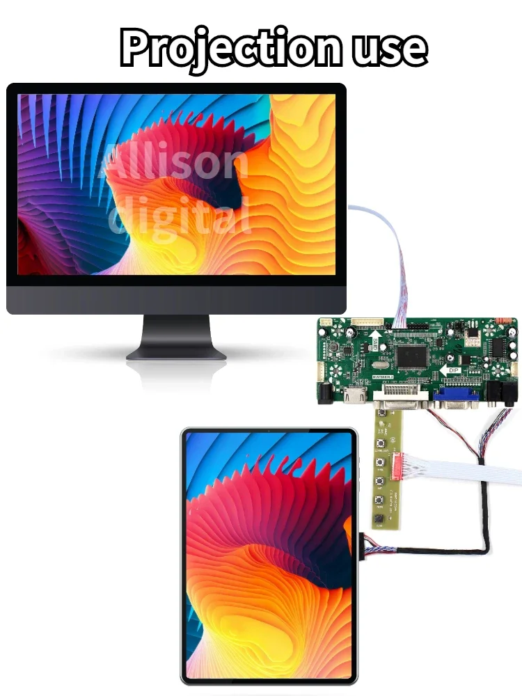LCD LED 스크린 패널 모니터 키트, HDMI, DVI, VGA 컨트롤러 보드 드라이버, Lvds 40 핀, 1600x900, LTA149B780F, 신제품