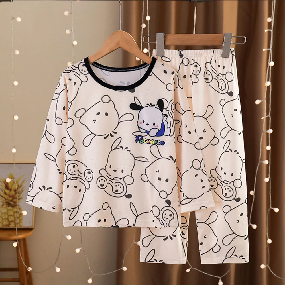 Anime Sanrios Children Pajama Kuromi Hello Kitty Melody