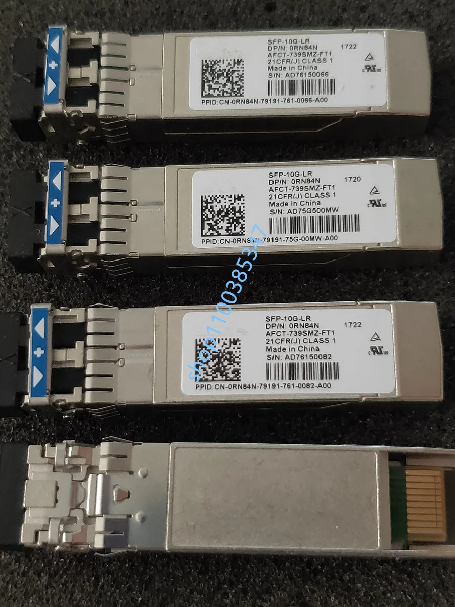 Single mode sfp 10g 10KM/0RN84N/FTLX1471D3BCL-FC/LR 10gb sfp 1310nm  transceiver switch