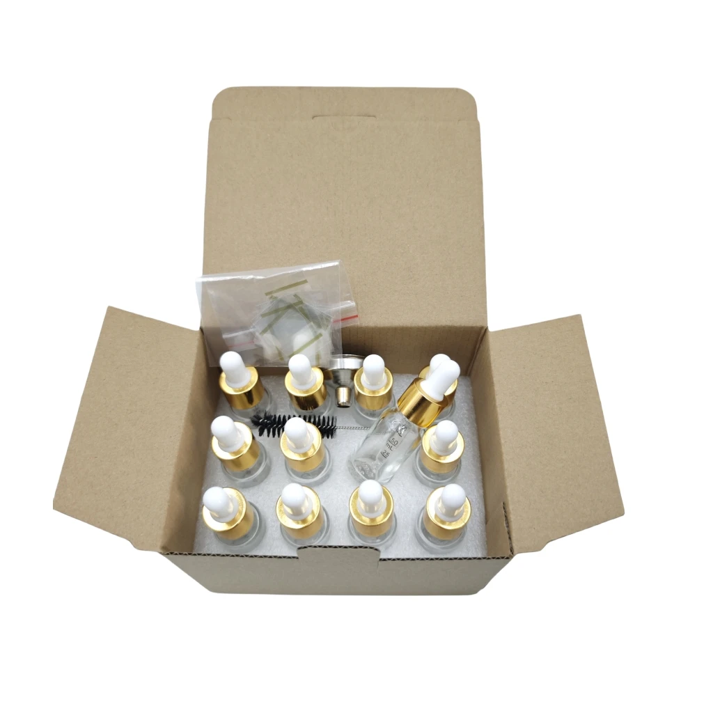 12 Pack 10ml Amber Glass Bottles with Eye Dropper, Glass Dropper Bottles for Essential Oils, Perfumes, Aromatherapy 100pcs set free shipping white blank nasal inhaler aromatherapy nasal inhaler sticks with wicks zkh180