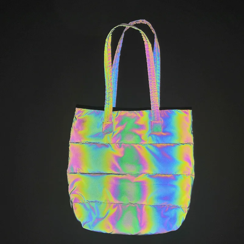 Women Handbags Reflective Shoulder Bags