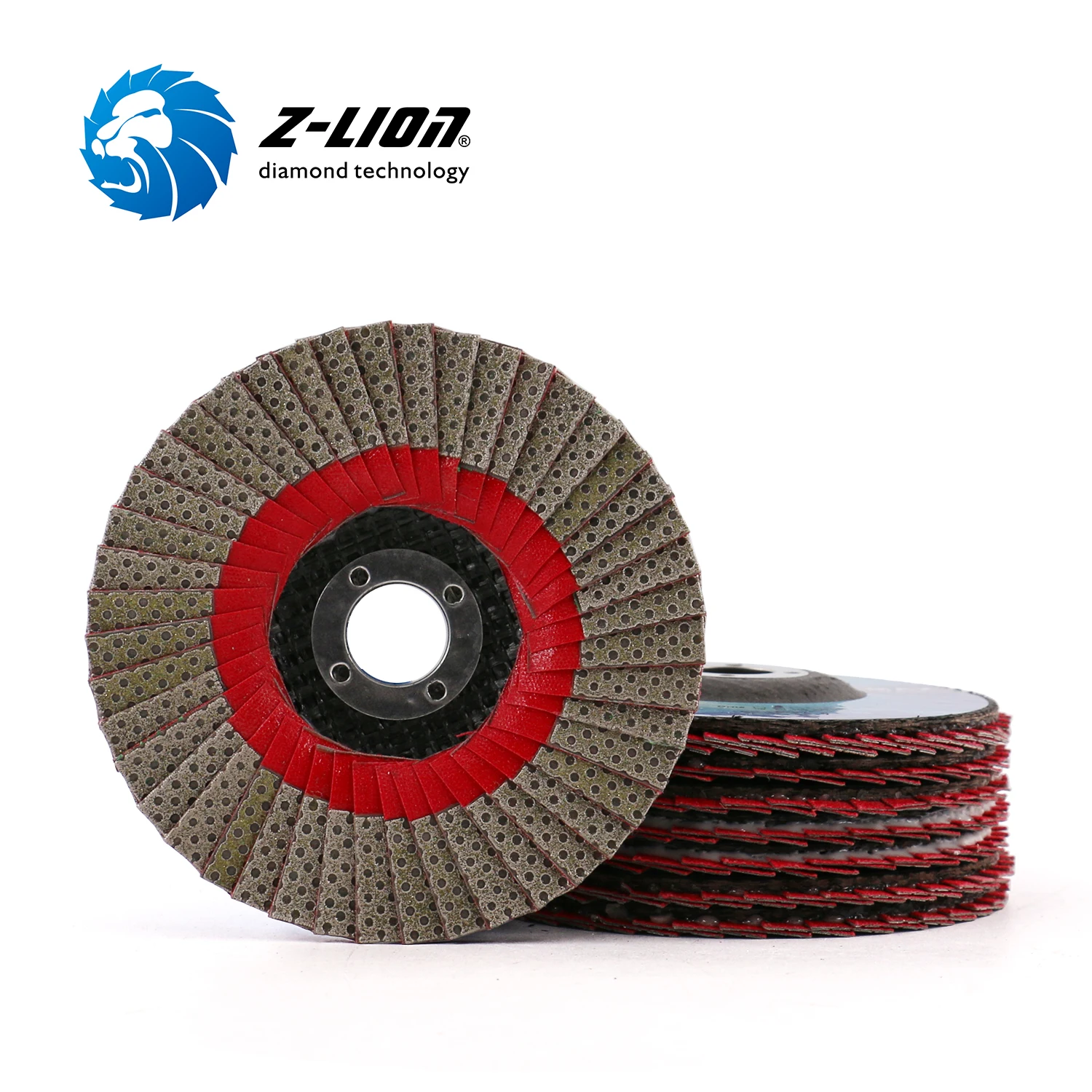 Z-LION 4 Inch 100mm Diamond Grinding Wheel Disc Diamond Coated Flat Wheel Disc Glass Stone Grinding Cutting bowl Shape