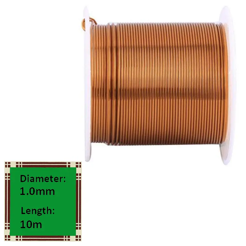 100g Enameled Copper Wire 0.1mm-1.5mm High Precision Magnet Winding Wire For Transformers, Motors, Relays, Inductors (1300m-6m) image 9