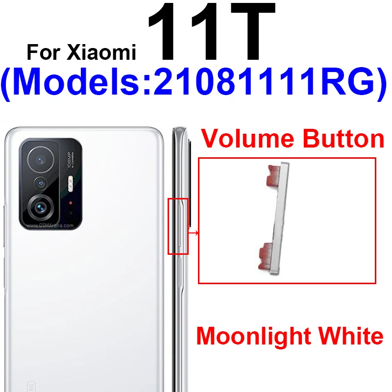 Pannello posteriore in vetro compatibile per Xiaomi 11T Pro Modello 21091111RG - Coperchio posteriore della batteria, parte di ricambio per alloggiamento batteria (celestial Blue