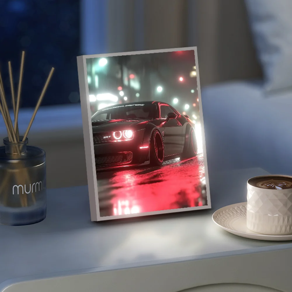لوحة مضيئة | HELLCAT FRAME LED