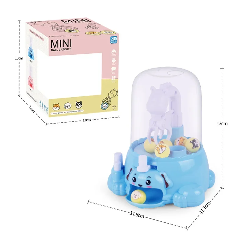 6 Tiny Stuff Prizes Candy Grabbing Machine Toy Mini Claw Machine Claw Toy Grabbing Capsule Machine Interactive Toys For Kid Gift 6