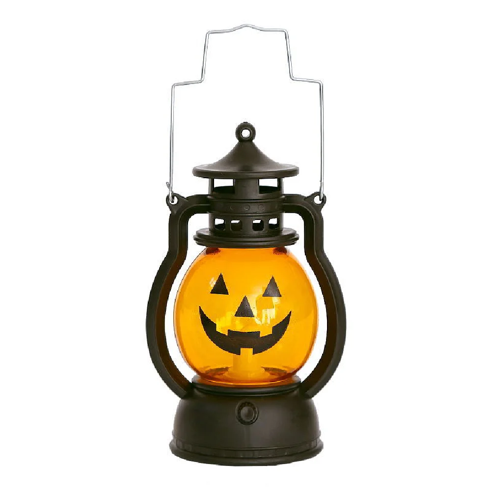 

New Halloween Oil Lamp - Portable Pumpkin Skull Decoration Mini Horse Lamp for Cosplay, Bar Parties and Atmosphere Props