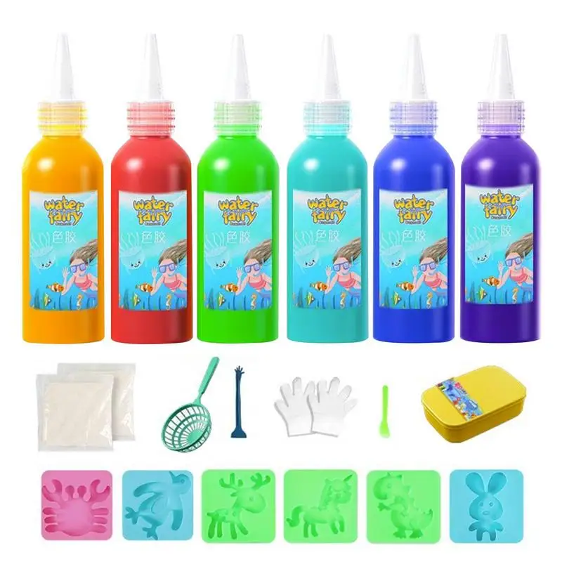 

Magic Water Elf 3D Handmade Water Toy Set Kids Craft Kit For Sea Creature Water Elf Kit Fun And Early Education Toys For Activit